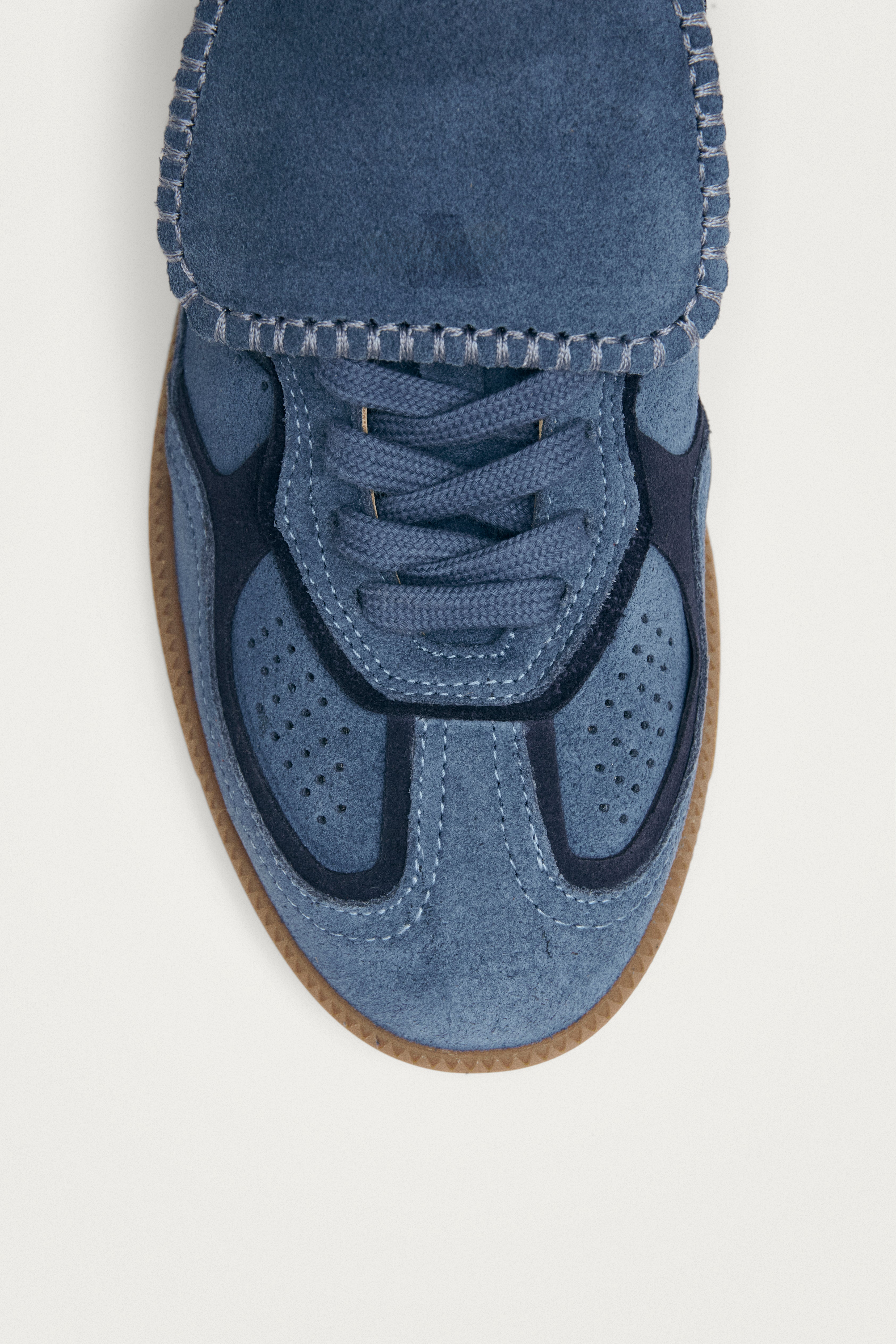 Tb.490 Club Suede Blue Leather Sneakers