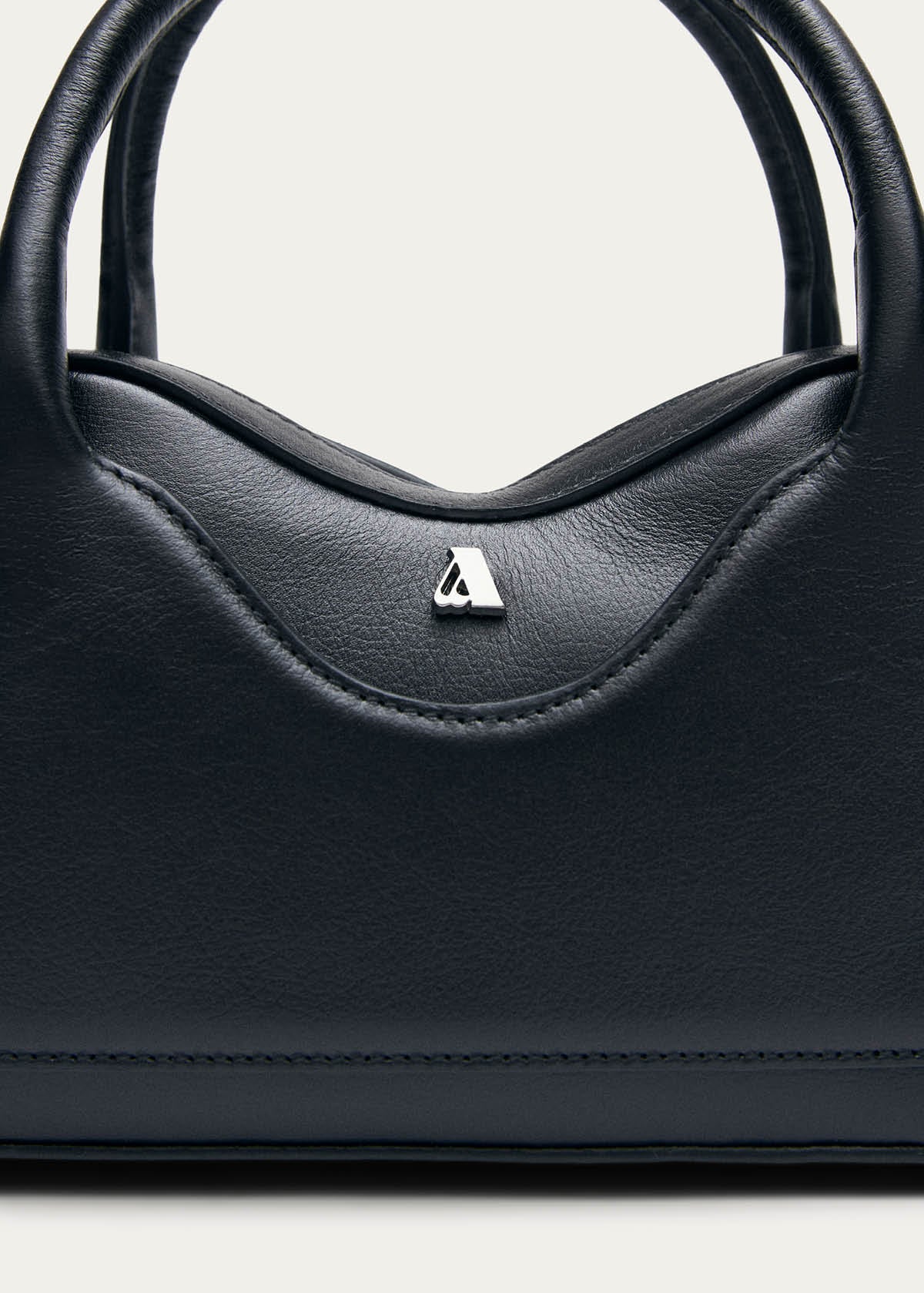 Hilma Mini Black Leather Bag