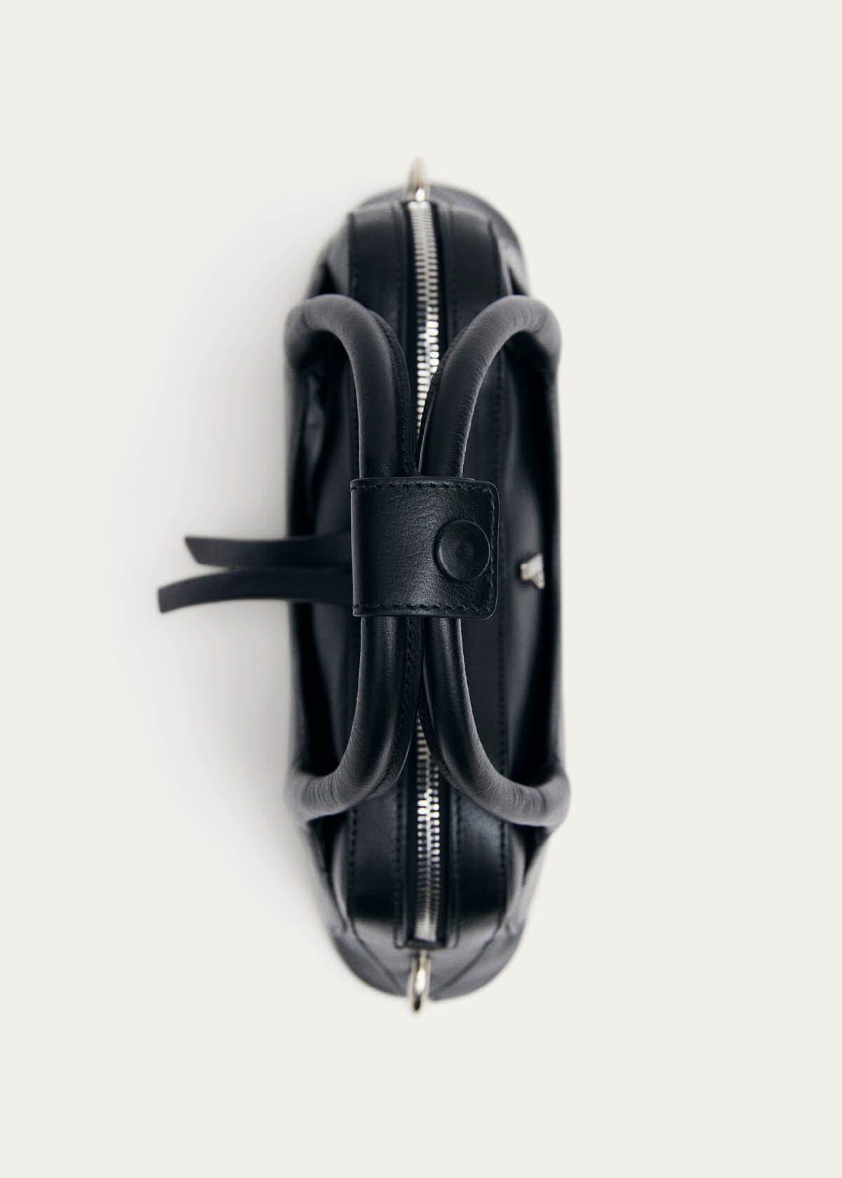 Hilma Mini Black Leather Bag
