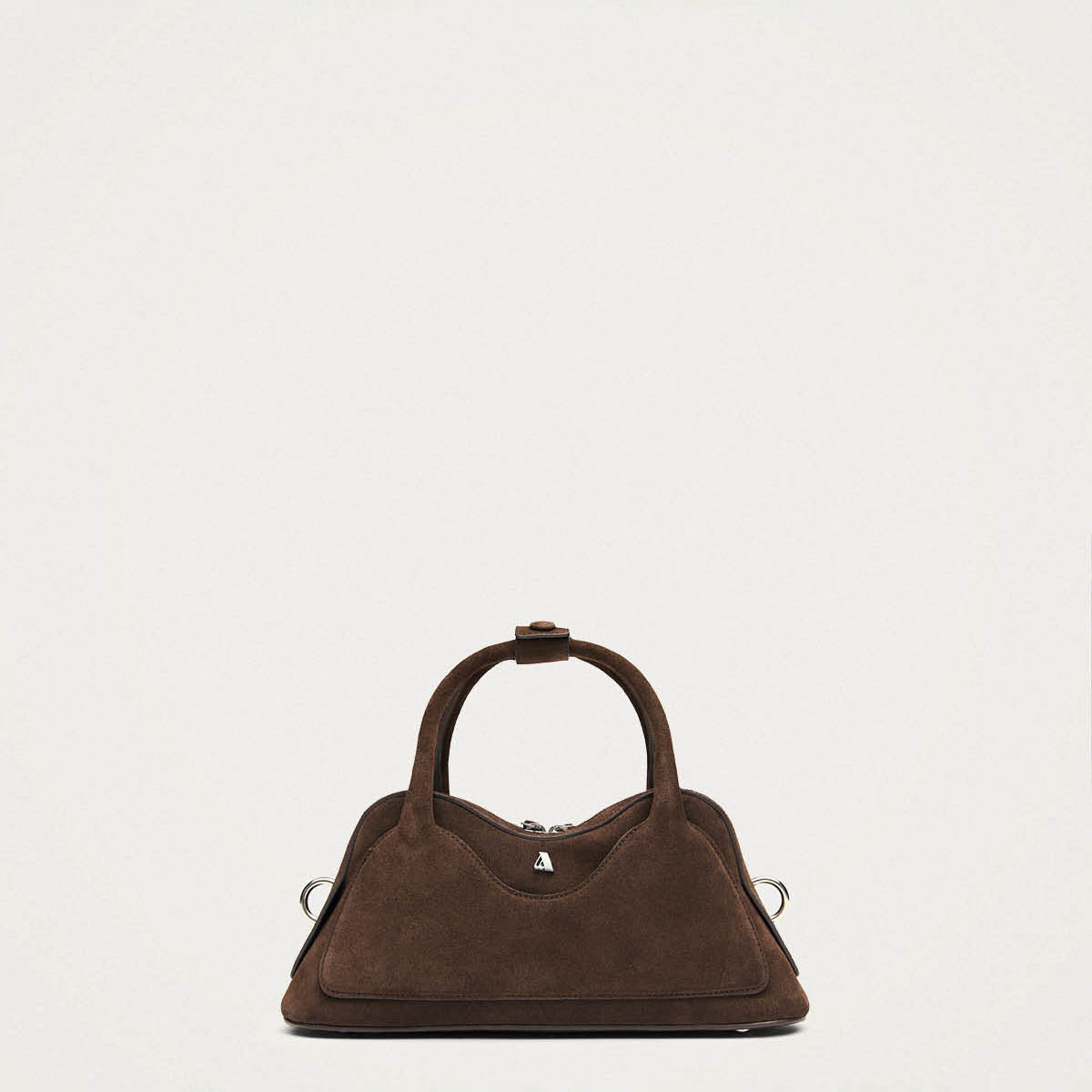 Hilma Mini Suede Brown Leather Bag