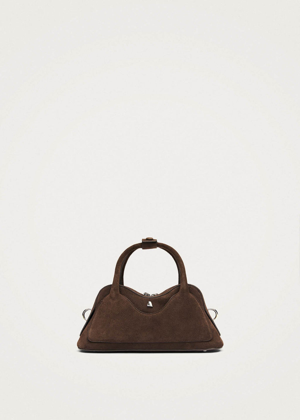 Hilma Mini Suede Brown Leather Bag