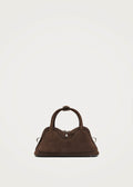 Hilma Mini Suede Brown Leather Bag