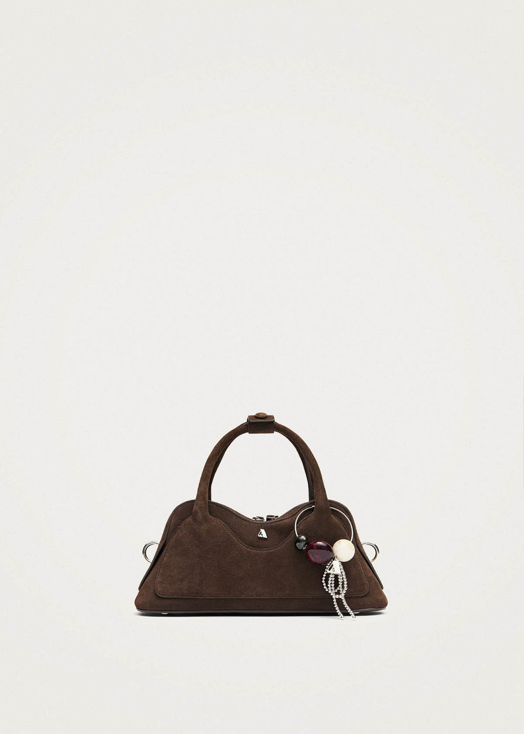 Hilma Mini Suede Brown Leather Bag