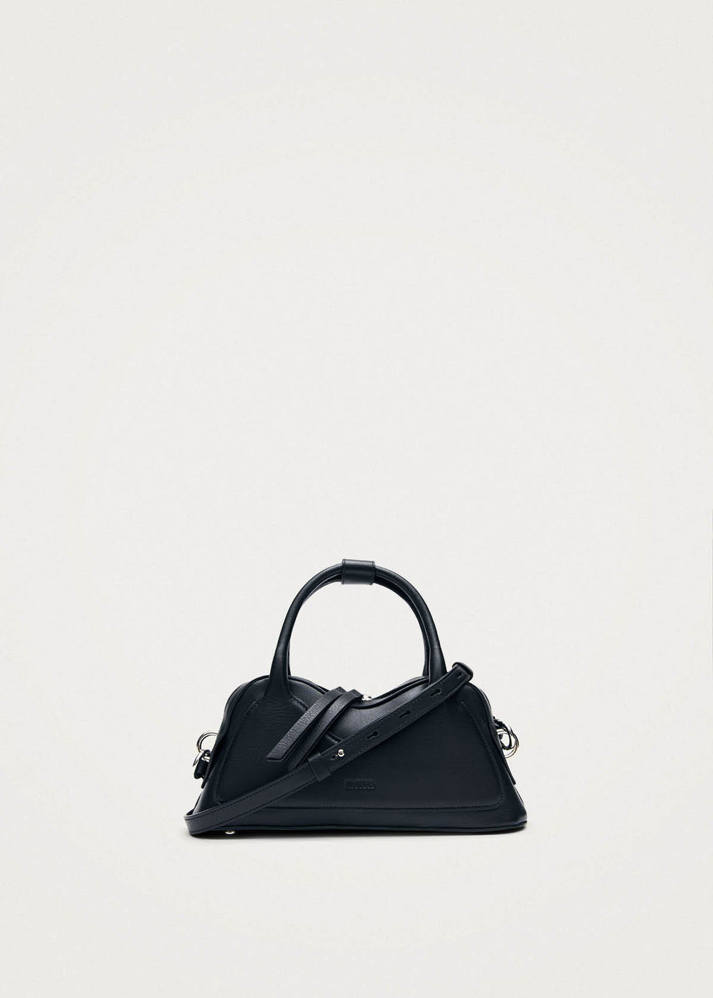 Hilma Mini Vinyl Black Leather Bag