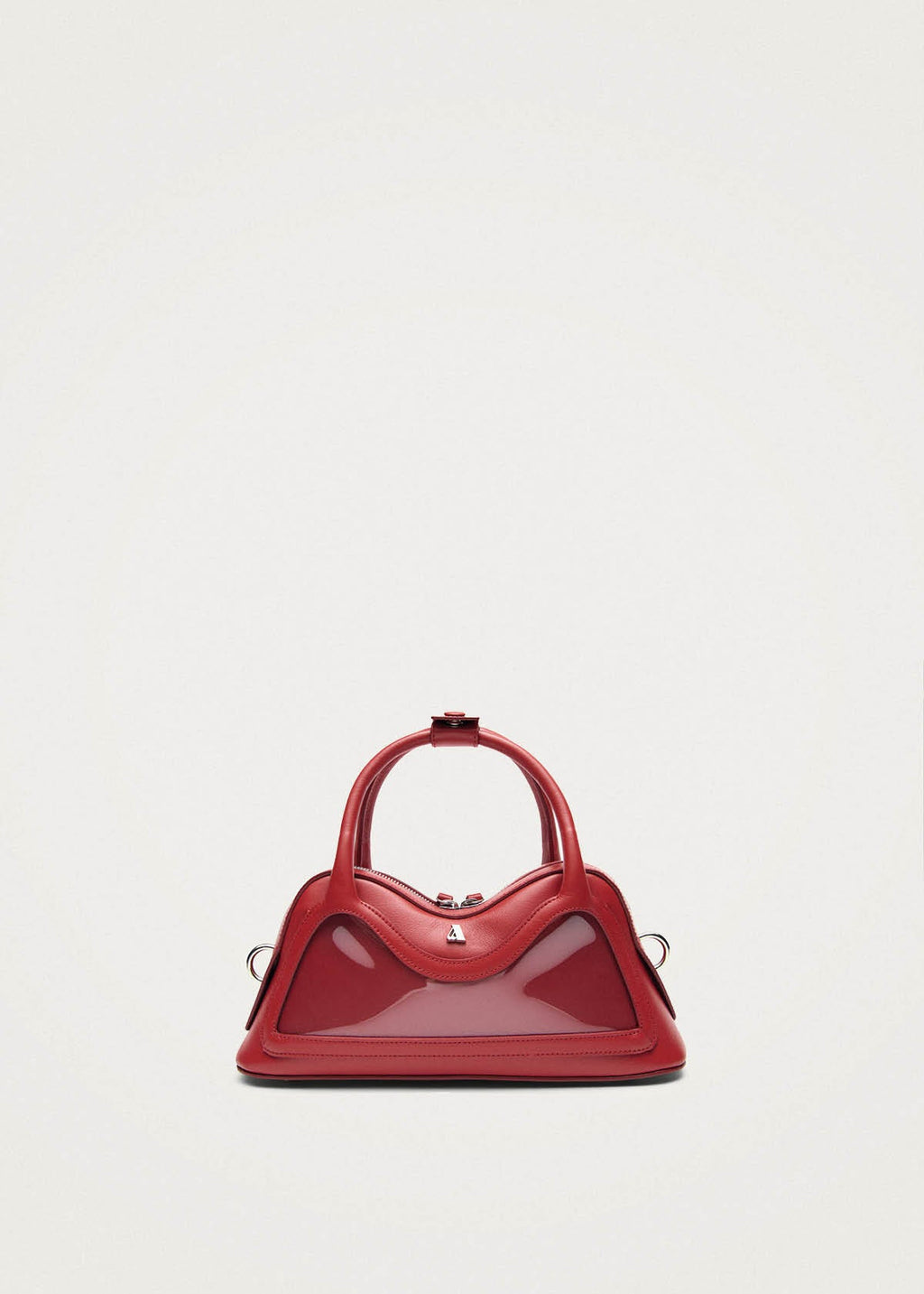 Hilma Mini Vinyl Red Leather Bag