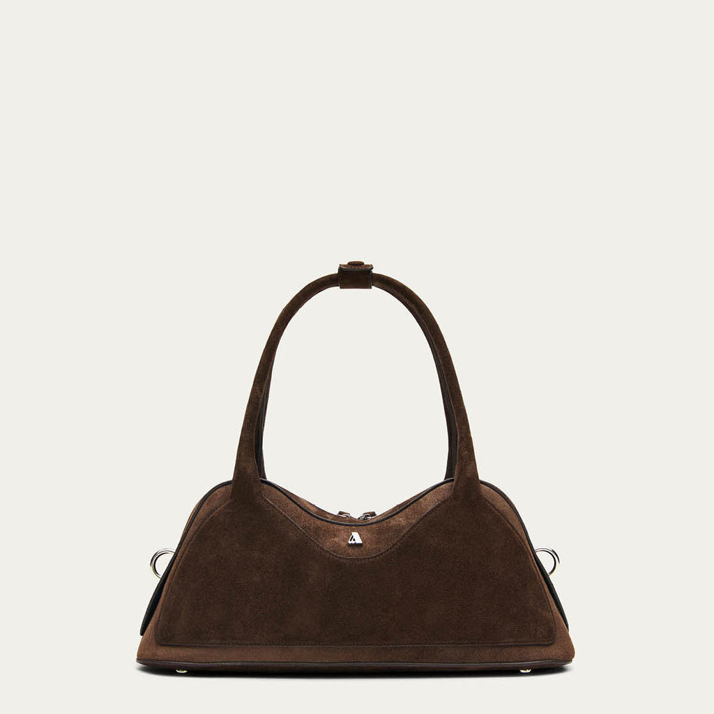 Hilma Suede Brown Leather Bag