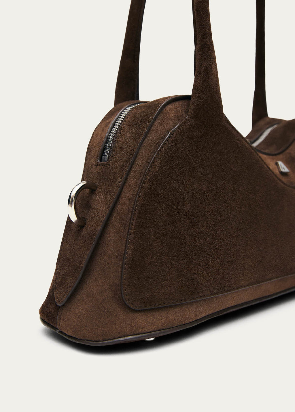 Hilma Suede Brown Leather Bag