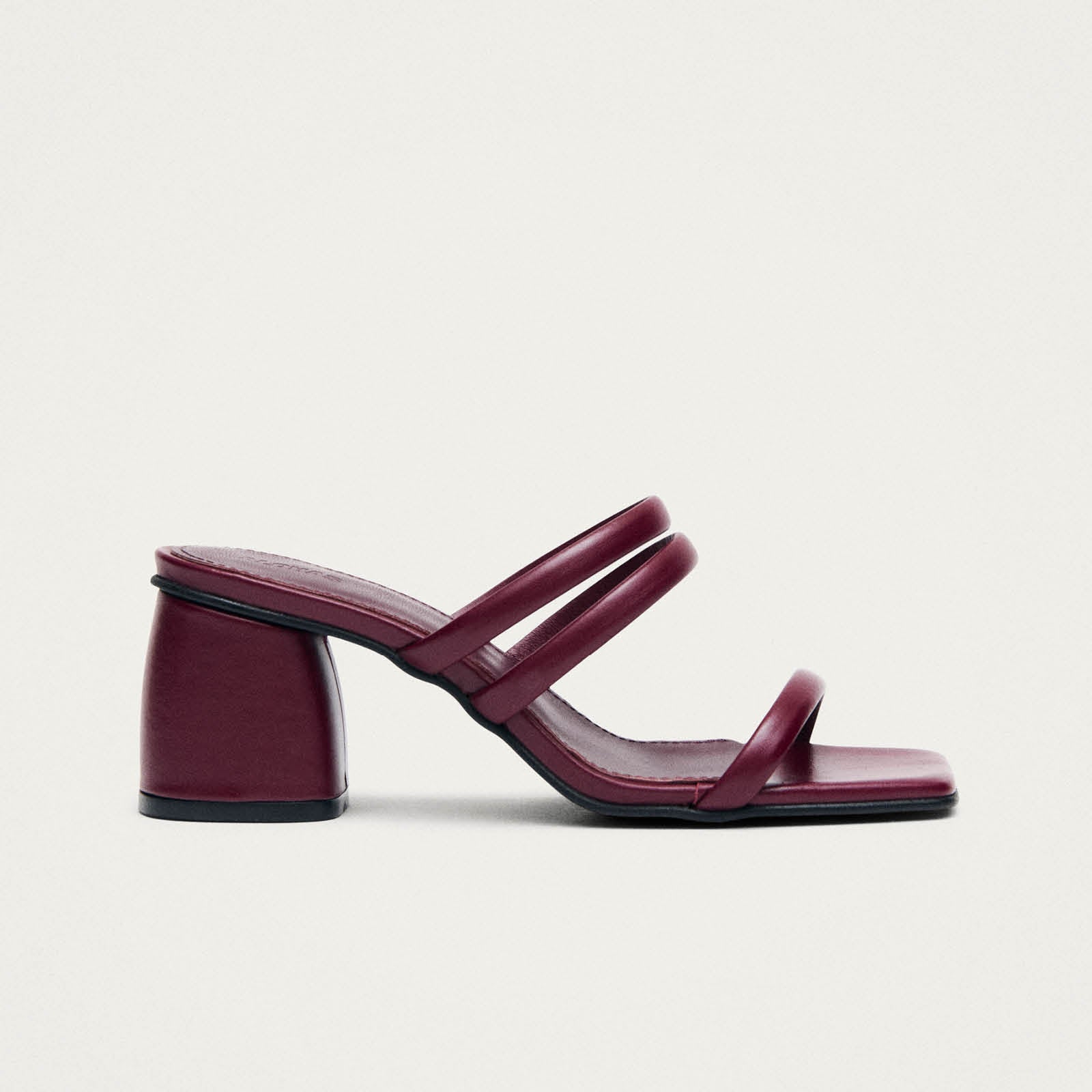 Indiana Bare Burgundy Leather Sandals