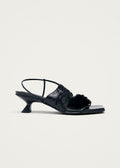 Juniper Black Leather Sandals