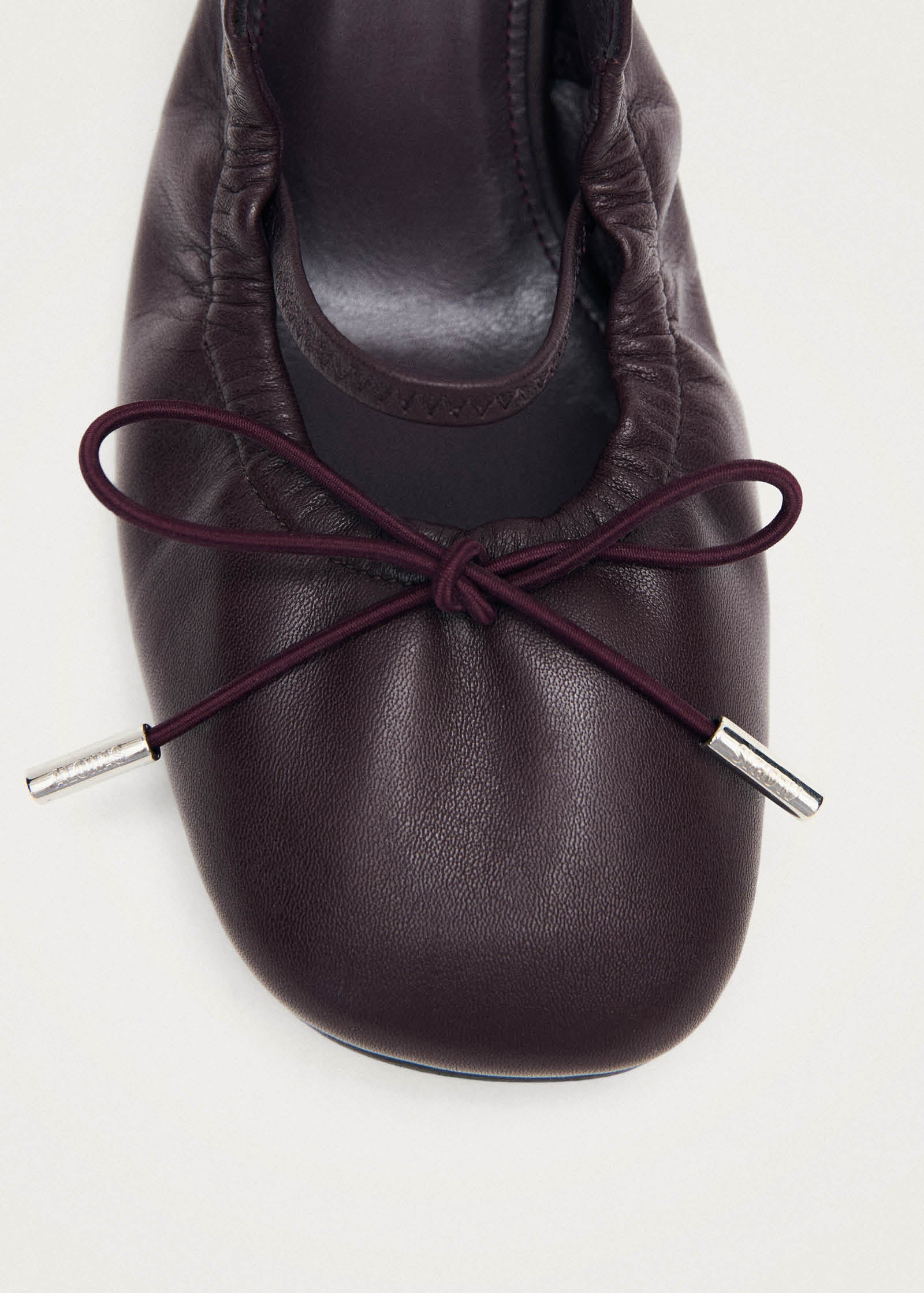 Marly Burgundy Leather Pumps