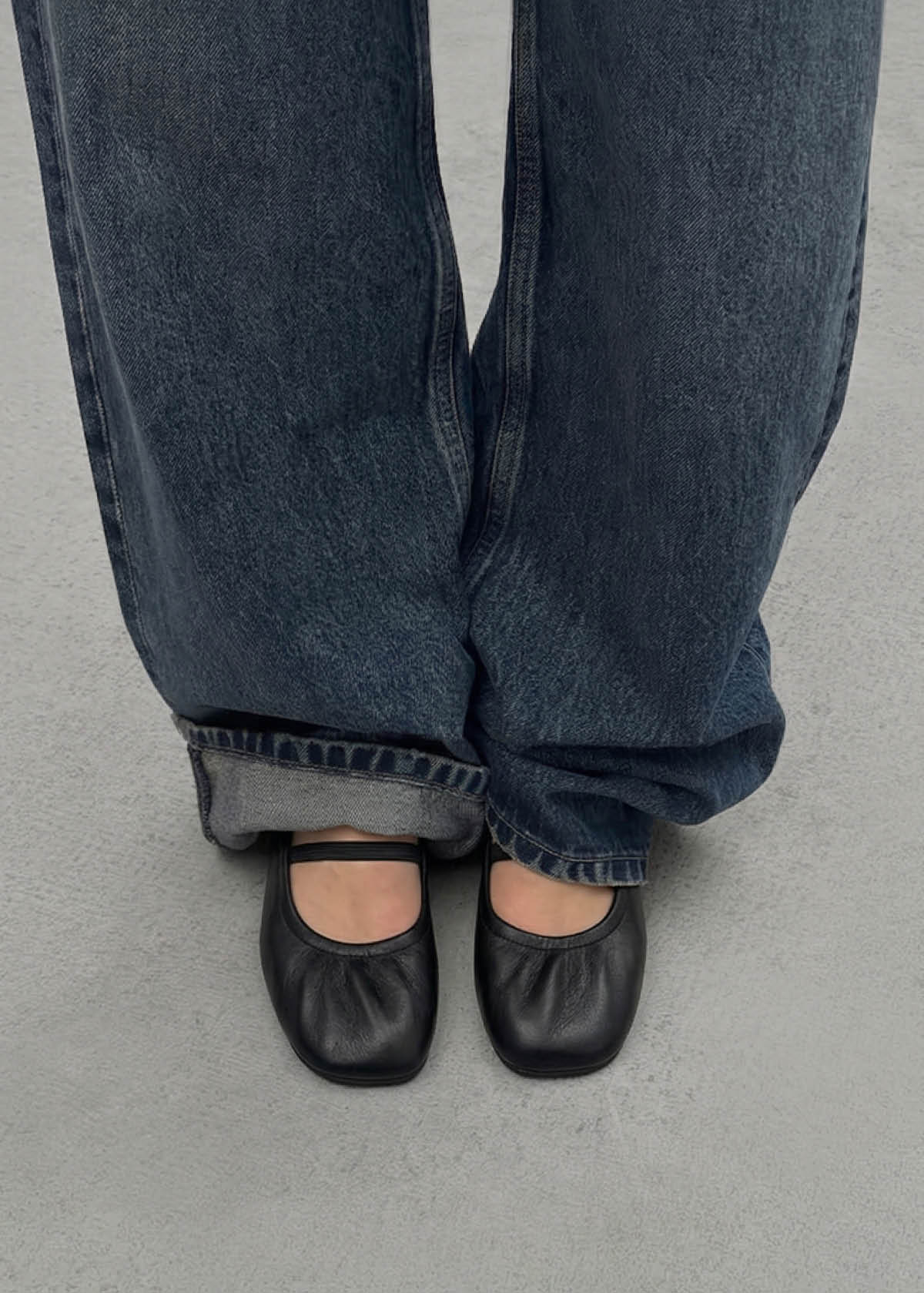 Rhiane Black Leather Pumps