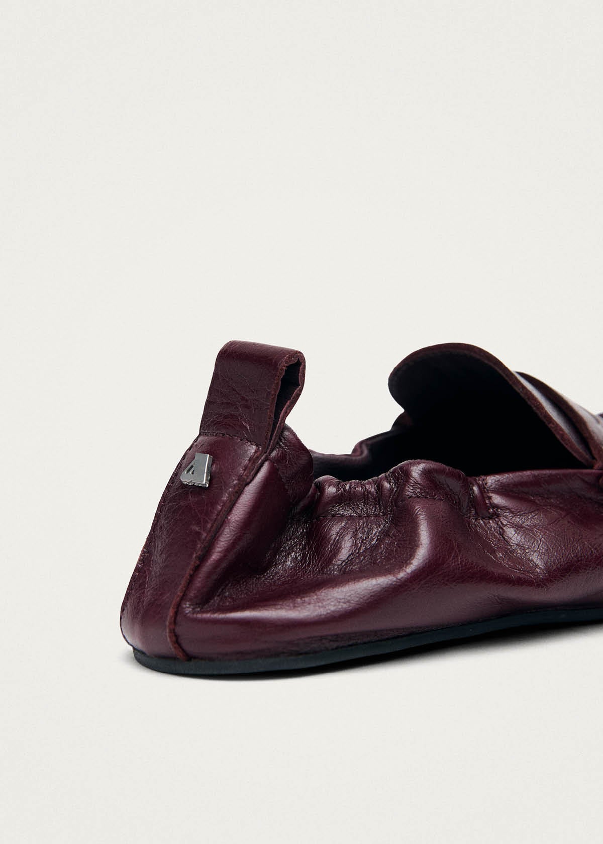 Sage Burgundy Leather Loafers