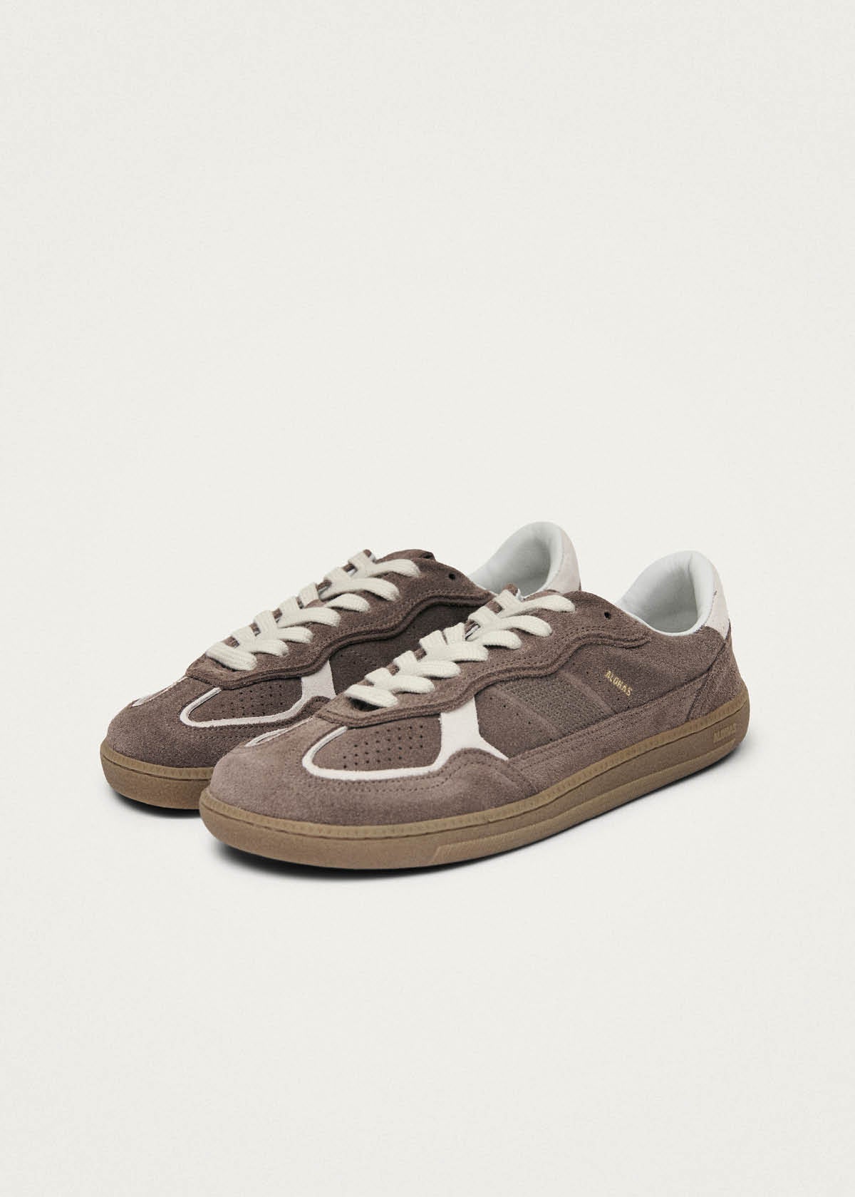 Tb.00 Barefoot Rife Taupe Leather Sneakers