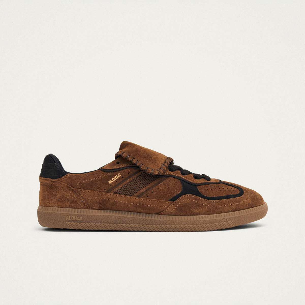 Tb.490 Club Suede Brown Leather Sneakers
