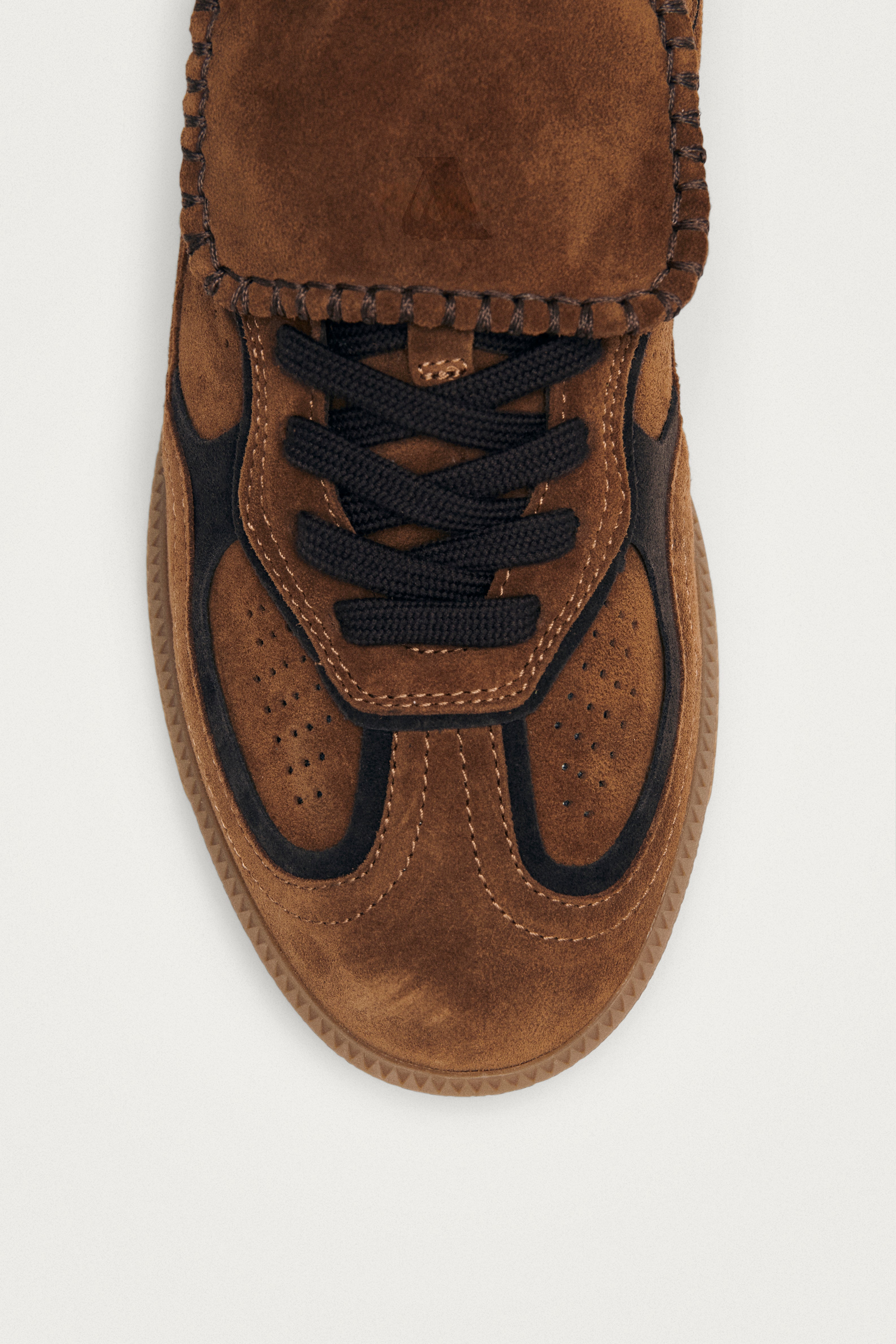 Tb.490 Club Suede Brown Leather Sneakers