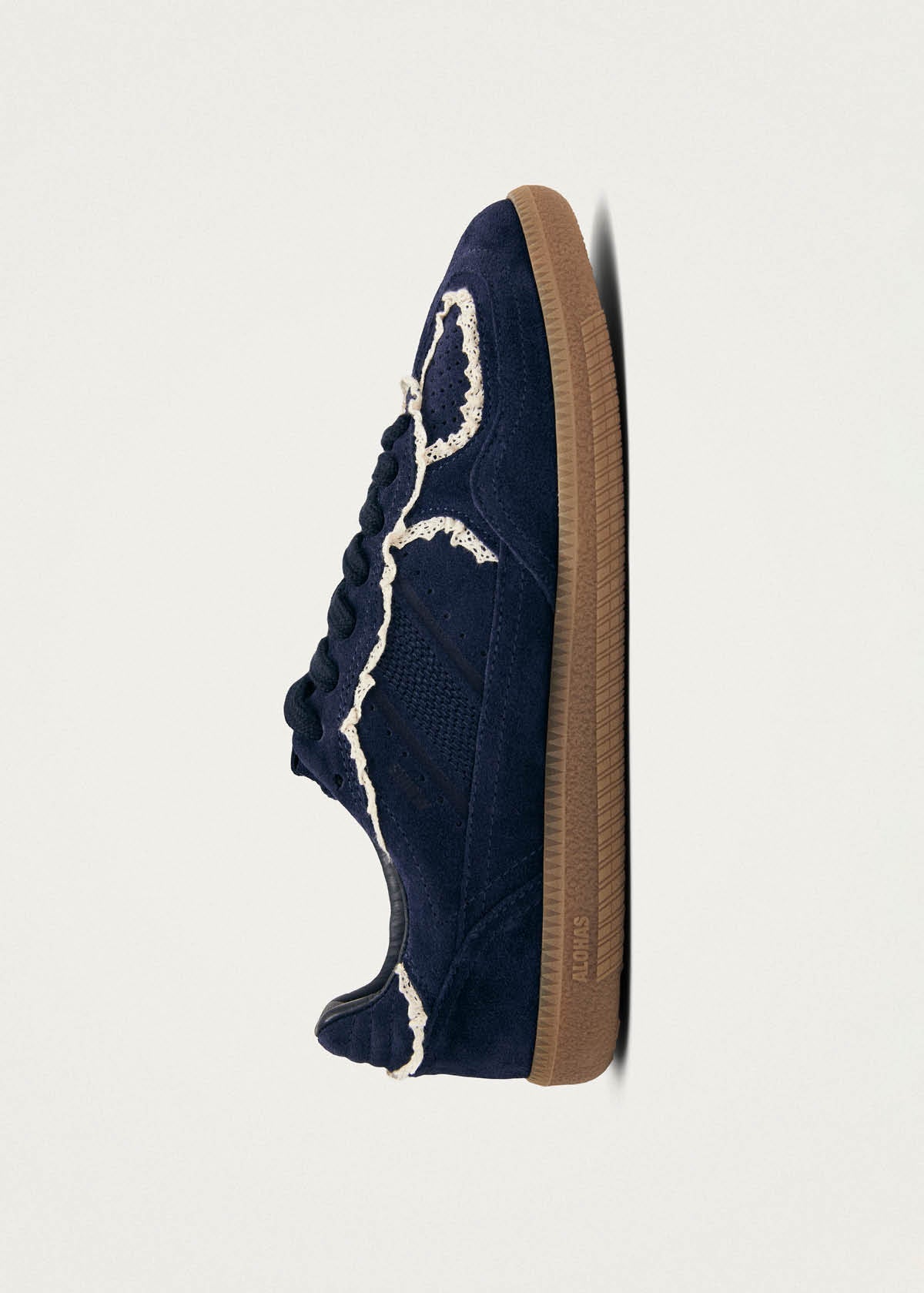 Tb.490 Crochet Navy Leather Sneakers