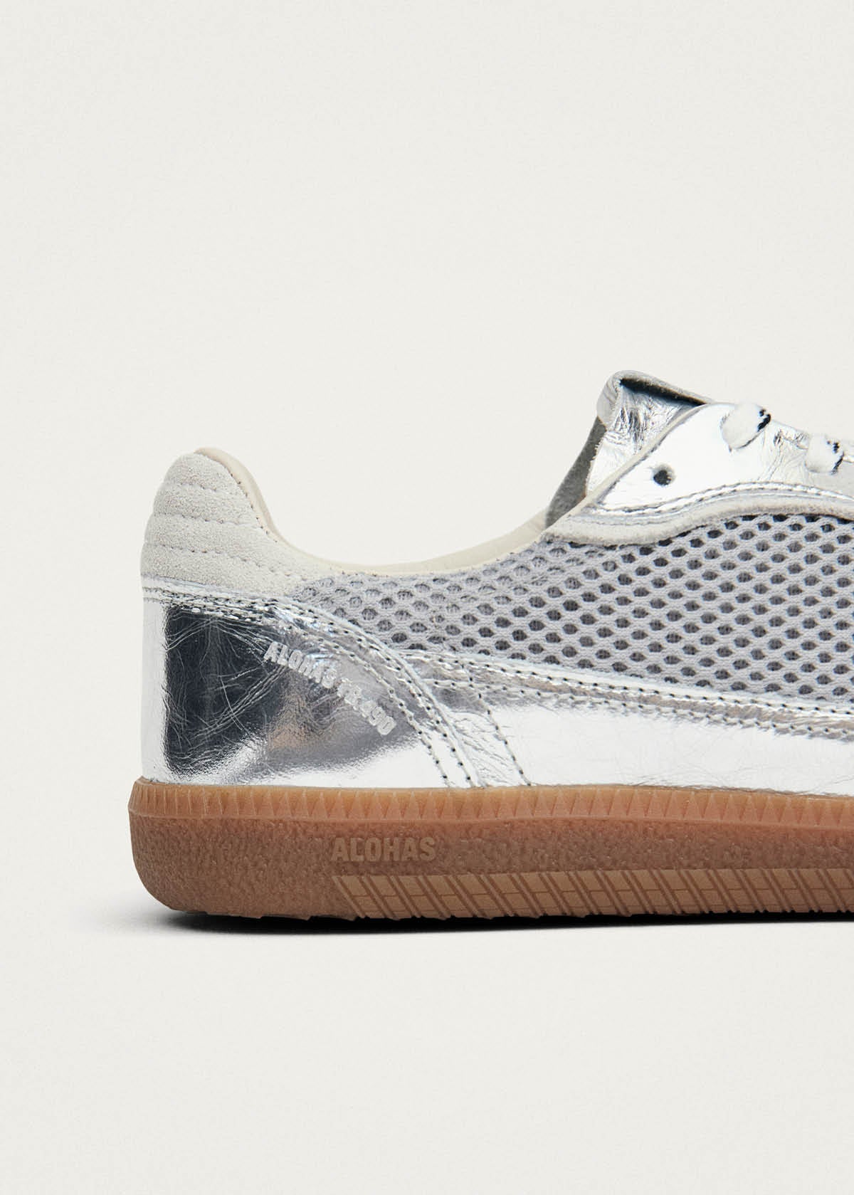 Tb.490 Mesh Silver Sneakers