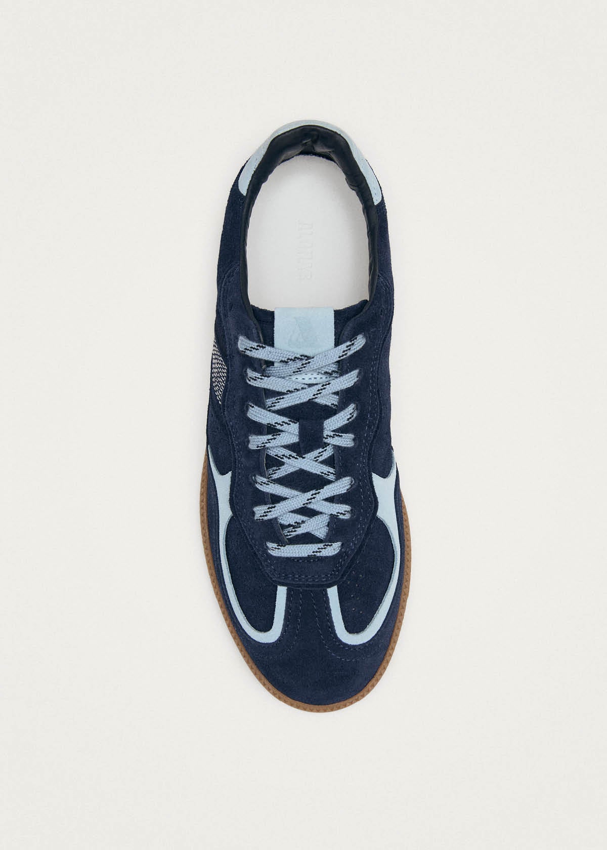 Tb.490 Rife Blue Tones Leather Sneakers
