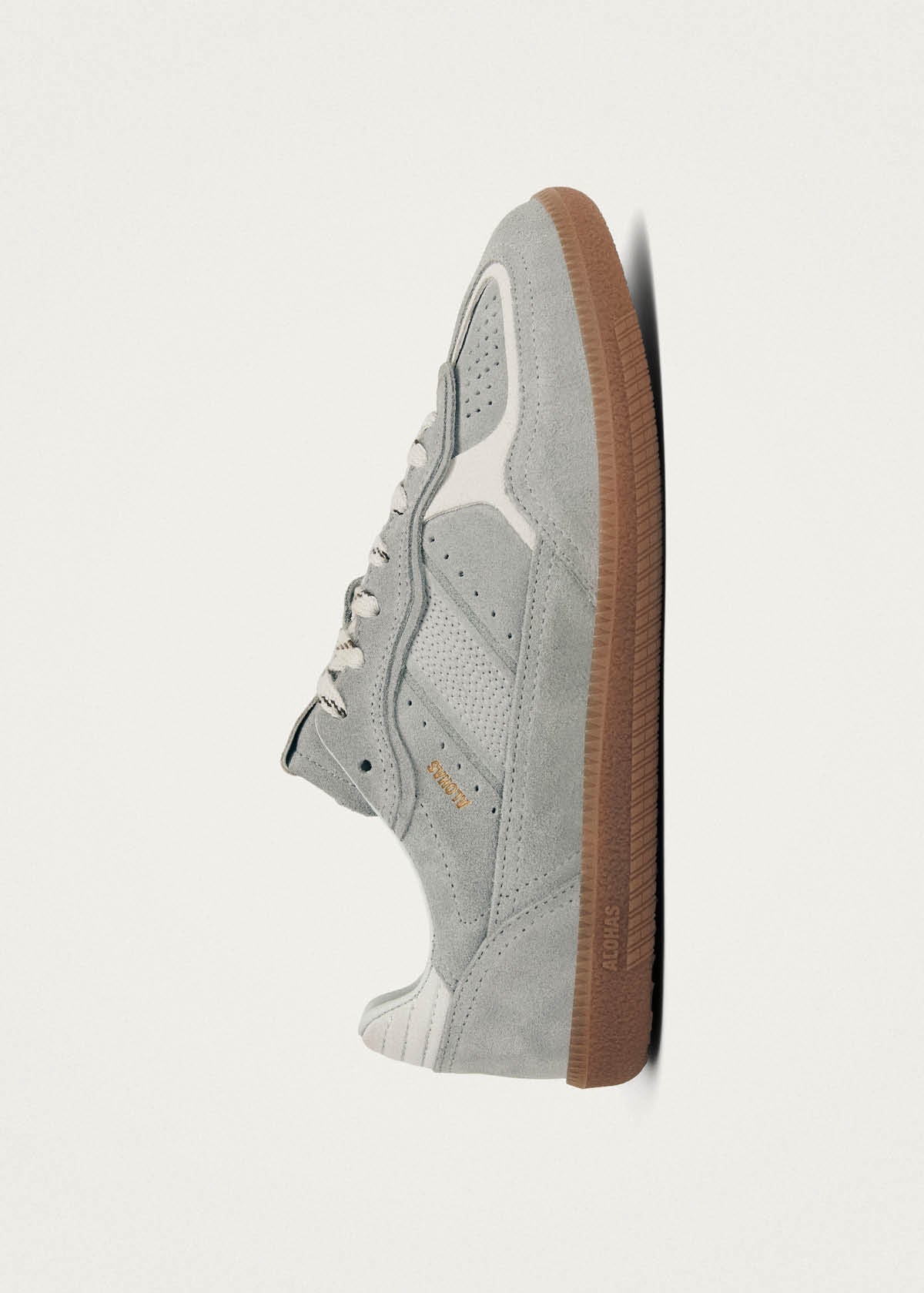 Tb.490 Rife Grey Leather Sneakers