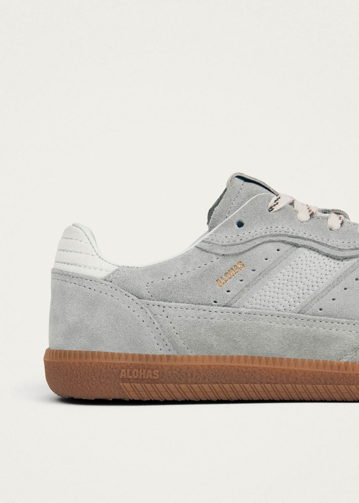 Tb.490 Rife Grey Leather Sneakers