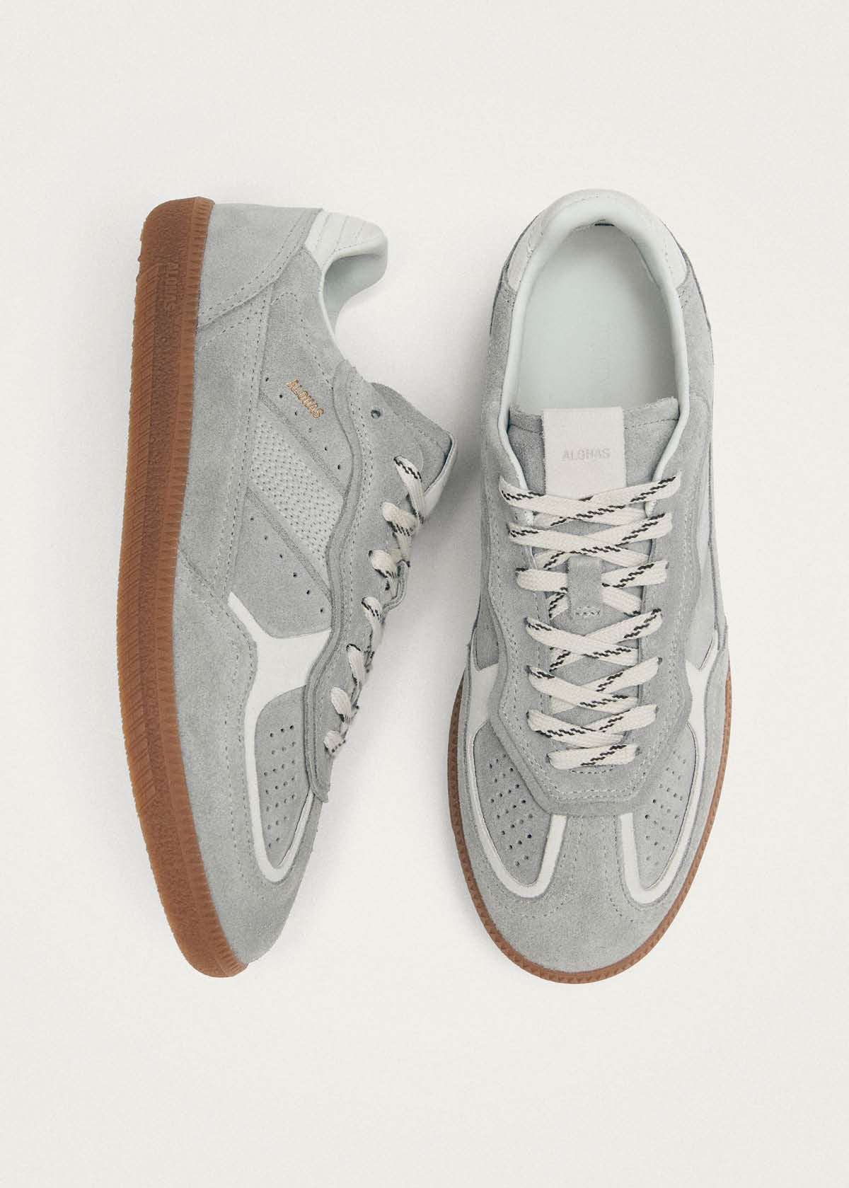 Tb.490 Rife Grey Leather Sneakers